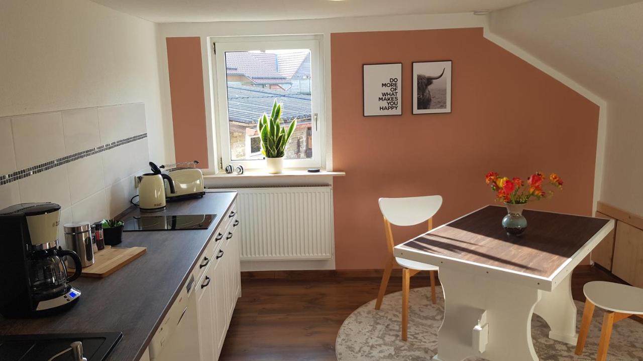 Ferienwohnung Malu Sol Im Harz - Stilvoll, Gemuetlich, Tierfreundlich - Mit Garten Allrode Kültér fotó