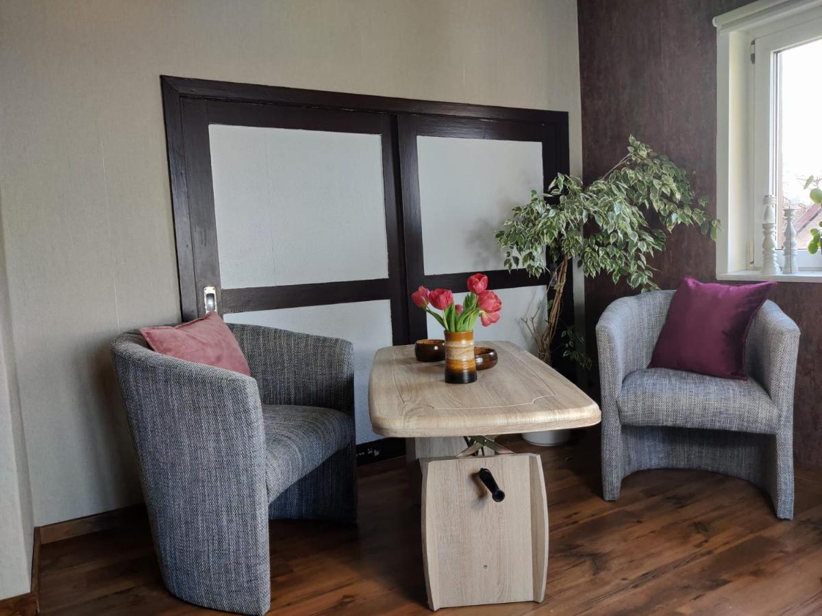 Ferienwohnung Malu Sol Im Harz - Stilvoll, Gemuetlich, Tierfreundlich - Mit Garten Allrode Kültér fotó